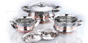 Copper Bottom King casserole Set - 4 Pcs