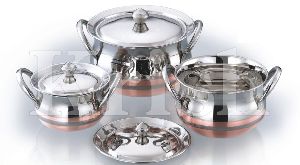 Copper Line Lexco Casserole Set - 4 Pcs