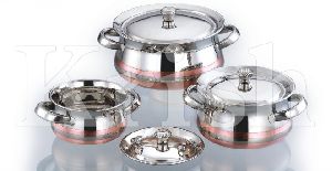Copper Line Titoni casserole Set- 4 Pcs