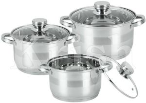 Encapsulated Professional Measuring Casserole With Glass Lid