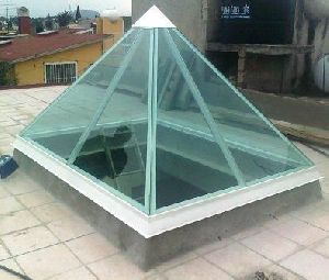 Transparent FRP Pyramid Dome