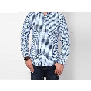 Mens Check Formal Shirt