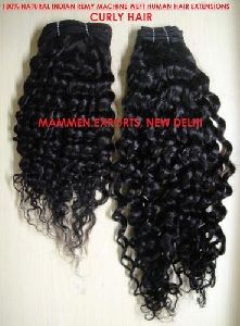 Human Hair Extension Curly