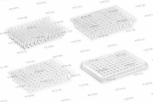 Square Polypropylene Polymerase Chain Reaction Plates