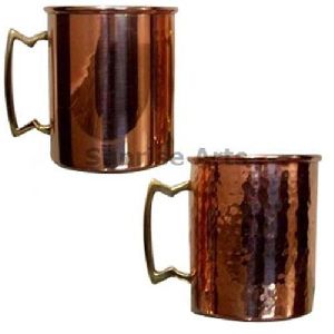 Plain Straight Copper Mug