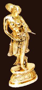 Brass Dancing Statue 