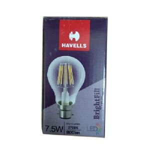 Wipro PVC LED Bulb, Shape : Round