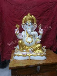 Ganesha Marble Idols