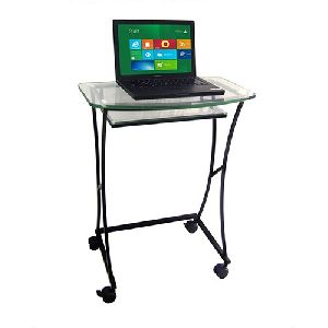 Laptop Adjustable Trolley Stand