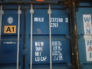 Galvanized Steel Second Hand Containers