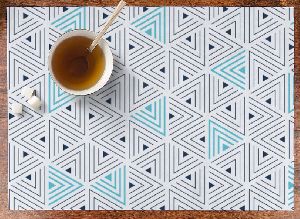 Blue Table Lunch Mat