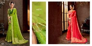 SUKANYA BY ANTRA CHIFFON RICH PALLU SAREE DESIGN COLLECTION