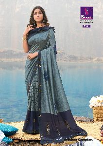 SWAROVSKI VOL 2 BY SHANGRILA GEORGETTE PRINTED CLASSICAL STYLISH SAREE WHOLESALER