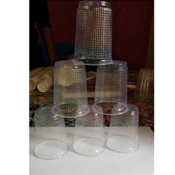 Plain Plastic Disposable Transparent Glasses