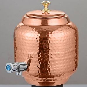 Copper Hammered Water Tank
