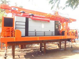 Skid Mounted DTH Cum Rotary Drilling Rig