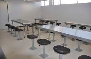 Stainless Steel Canteen Dinning Table