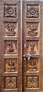 Temple Carved Special Doors