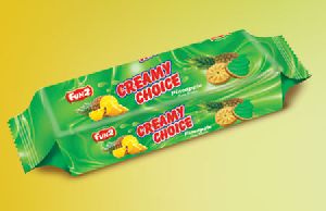 Pineapple Creamy Choice Biscuits