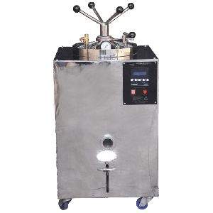 Vertical Square Body Double Walled Autoclave
