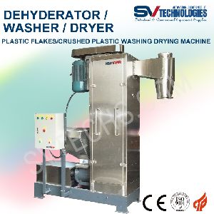 Centrifugal Dryers- Plastic flakes washing and drying