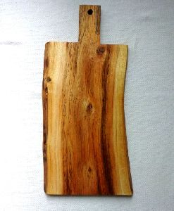 Live edge Acacia wood cutting board / Chopping Board For Kitchen