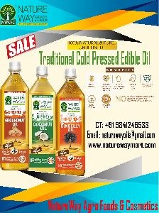 Traditional Cold Pressed Edible Oil