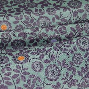 printed jacquard fabric