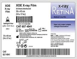 Retina Medical X Ray Film