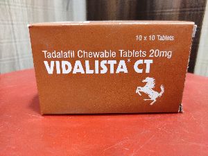 Tadalafil Chewable Tablets 20 MgVidalista CT