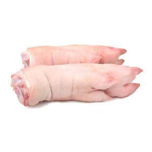 Frozen pork feet, pork heads and pork bellies