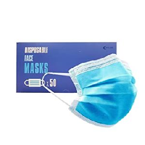 Disposable Pollution Mask , 3 Ply Face Mask For Personal Care