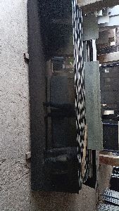 Dark Black granite slabs and tiles