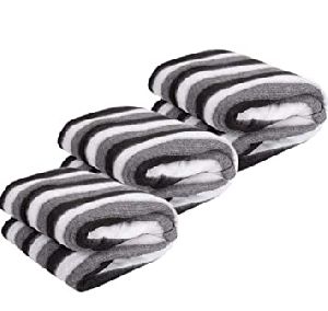 Striped Fleece Blankets