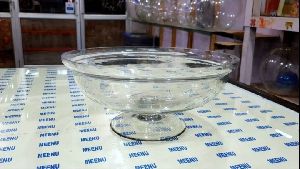 Glass Bowl with Stand