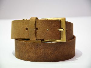 Raw Catonic Full Grain Leather Belt