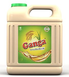 15 Ltr. Ganga Refined Rice Bran Oil