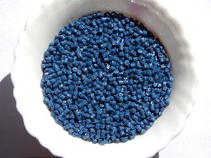 Blue HDPE Injection Molding Granules