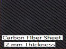 2 mm Thick Carbon Fiber Sheets