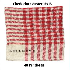 Checkered Cloth Duster