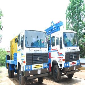 600m Truck Mounted Dth Cum Rotary Refurbished Water Well Drilling Rig for Sale