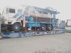 Truck mounted hydraulic Rotary cum DTH drilling machine
