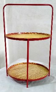 Antique Yellow Side Table