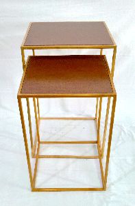 Square Side Table S/2
