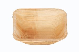 Biodegradable Areca Leaf Square Bowl
