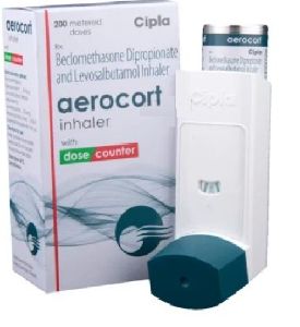Brand Aerocort Inhaler with Dose Counter (200MDI)