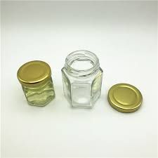 250g Hexagon Honey Jar