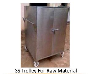 Stainless Steel Raw Material Trolley