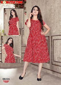 Polka Dot Kurti