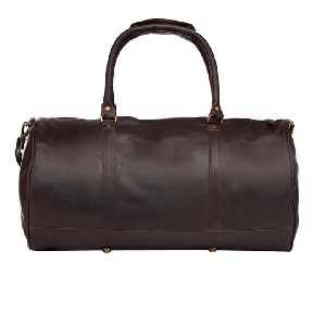 Classic Leather Duffel Bag